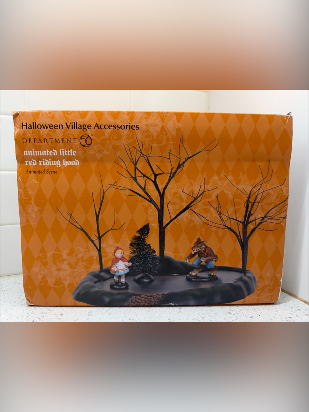 Department 56 Halloween Village: Animated Little Red Riding Hood